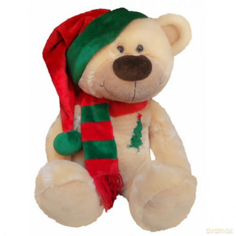 Beppe Miś Świąteczny Z Choinką 30 Cm [ZABAWKA]