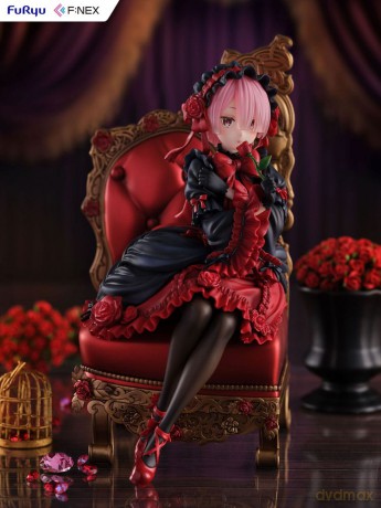 Re:ZERO -Starting Life in Another World F:NEX PVC Statue 1/7 Ram Gothic Ver. 20 cm