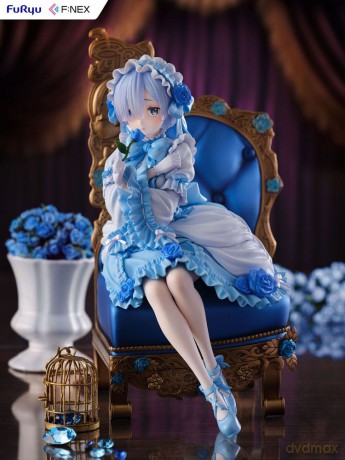 Re:ZERO -Starting Life in Another World F:NEX PVC Statue 1/7 Rem Gothic Ver. 20 cm