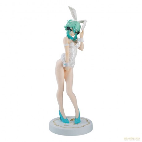 Sword Art Online BiCute Bunnies PVC Statue Sinon White Pearl Ver. 28 cm