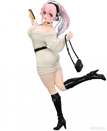 Super Sonico Trio-Try-iT PVC Statue Winter Memory Ver. 21 cm