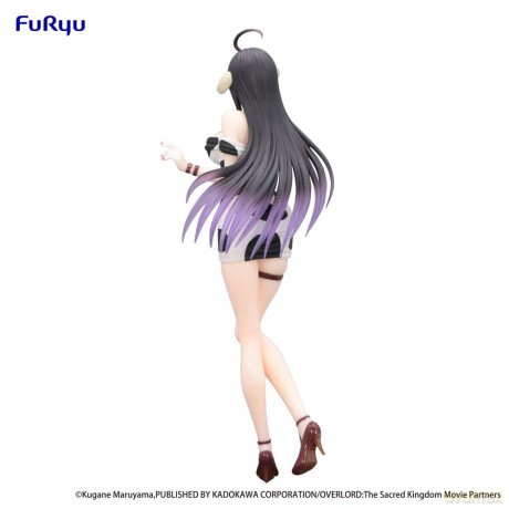 Overlord Trio-Try-iT PVC Statue Albedo Mini Dress Cow Pattern Ver. 21 cm