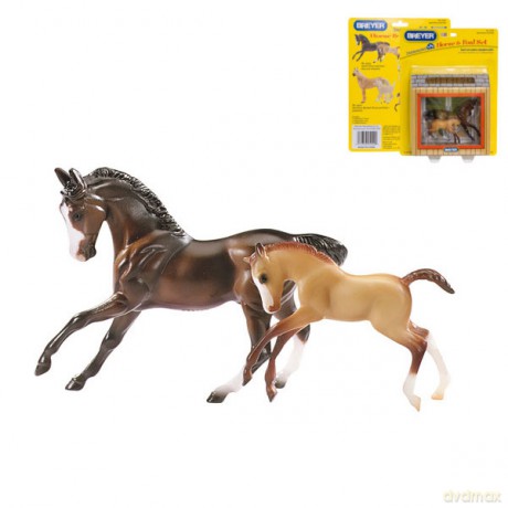 Breyer Koń Sportowy I Źrebak [ZABAWKA]