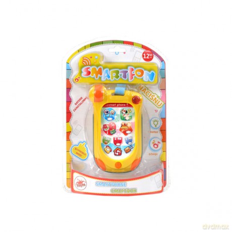 Brimarex Telefon Z Dźwiękami Dotykowy [ZABAWKA]