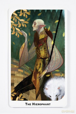 Dragon Age Statue Solas the Hierophat Tarot 14 cm