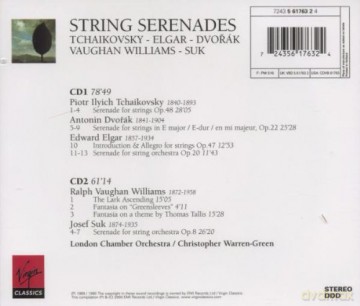 Warren-Green/London Chamber Orchestra: Virgin De V.-Strings Serenade [2CD]