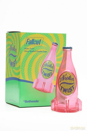Fallout Bottle Series Replica Glass Bottle & Cap Nuka Twist