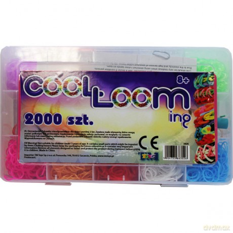 Cool Looming Gumki 2000 sztuk [ZABAWKA]