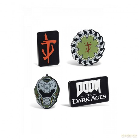 Doom The Dark Ages Magnet set Icons