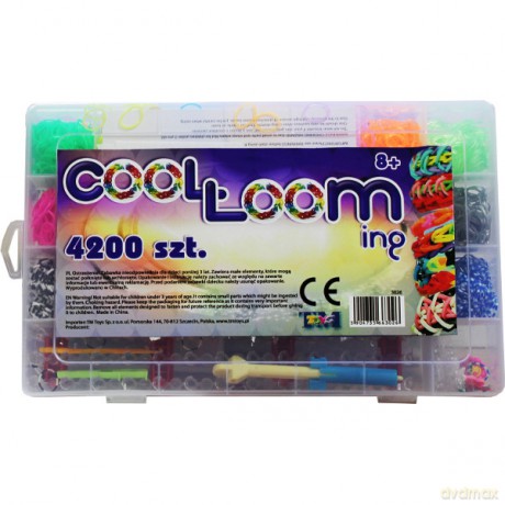 Cool Looming Gumki 4200 sztuk [ZABAWKA]