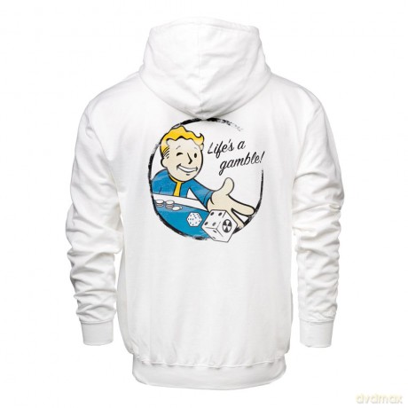 Fallout Zipper Hoodie Gamble Size L