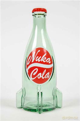 Fallout Bottle Series Replica Glass Bottle Nuka Cola Clear
