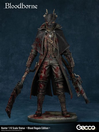 Bloodborne The Old Hunters PVC Statue 1/6 Hunter Blood Regain Edition 32 cm