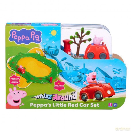 Peppa Pig Whizz Around Peppa's Little Red Car Set