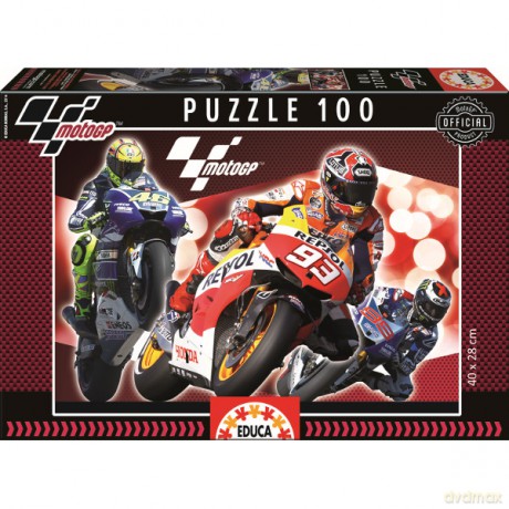 Educa 100 Elementów Motory [PUZZLE]