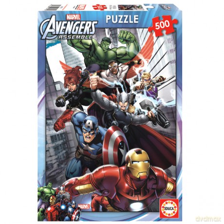 Educa 500el Avengers [KSIĄŻKA]