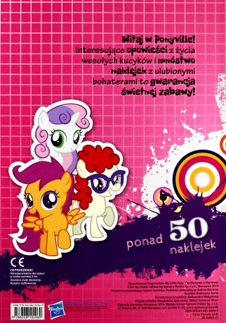 Egmont My Little Pony Wyklejanki [KSIĄŻKA]