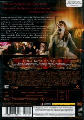 Egzorcyzmy Emily Rose [DVD]