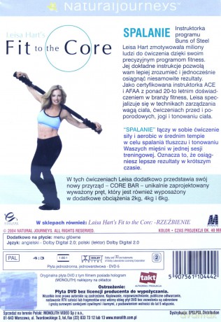 Jestem w formie. Spalanie [DVD]