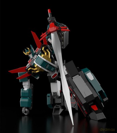 The Brave Fighter of Legend Da-Garn Action Figure The Gattai Seven Changer 25 cm
