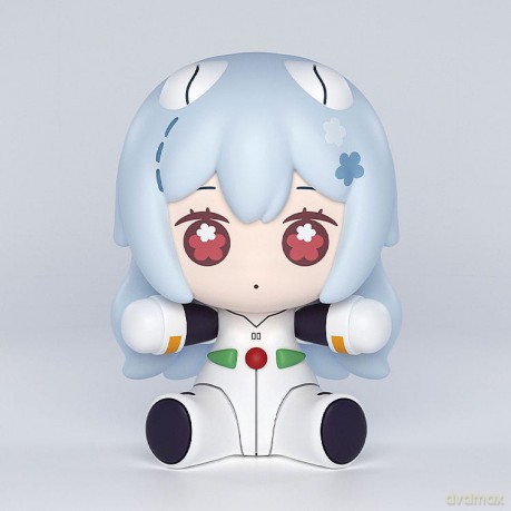 Neon Genesis Evangelion: Rebuild of Evangelion Huggy Good Smile Chibi Figure Rei Ayanami: Long Hair Ver. 7 cm