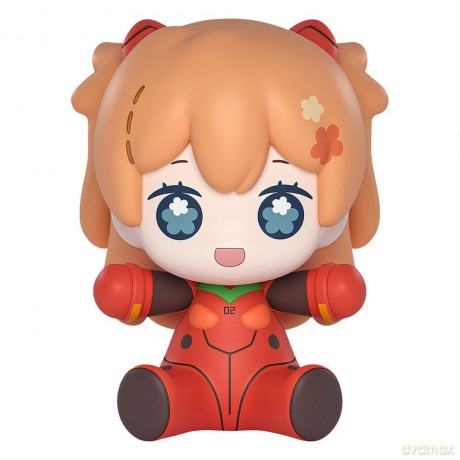 Neon Genesis Evangelion: Rebuild of Evangelion Huggy Good Smile Chibi Figure Asuka Shikinami Langley: Plugsuit Ver. 7 cm