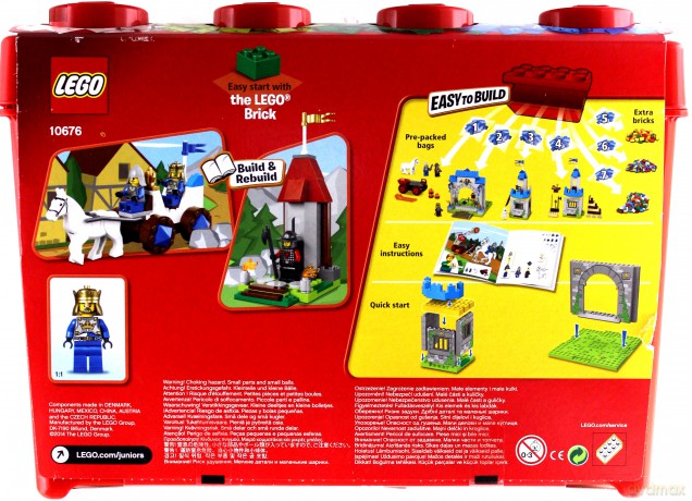Lego Juniors Knights Castle (10676) [ZABAWKA]