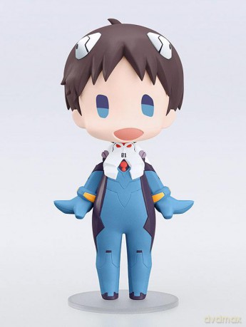 Rebuild of Evangelion HELLO! GOOD SMILE Action Figure Shinji Ikari 10 cm