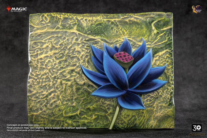 Magic The Gathering Relief Sculpture Black Lotus Previews Exclusive 17 x 15 cm
