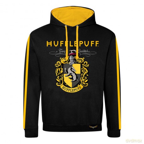 Harry Potter Hooded Sweater Property of Hufflepuff Size M