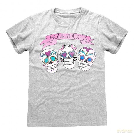 Harry Potter T-Shirt Honeydukes Skulls Size S