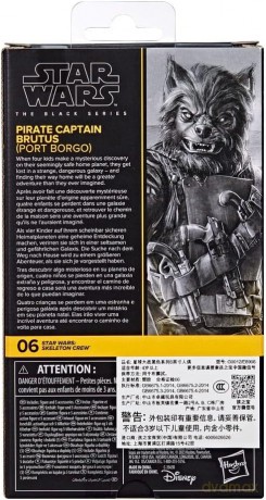 Star Wars: Skeleton Crew Black Series Action Figure Pirate Capitaine Brutus (Port Borgo) 15 cm