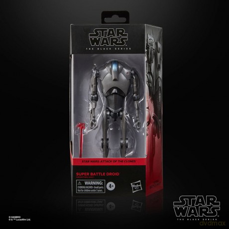Star Wars Episode II Black Series Action Figure Super Battle Droid 15 cm