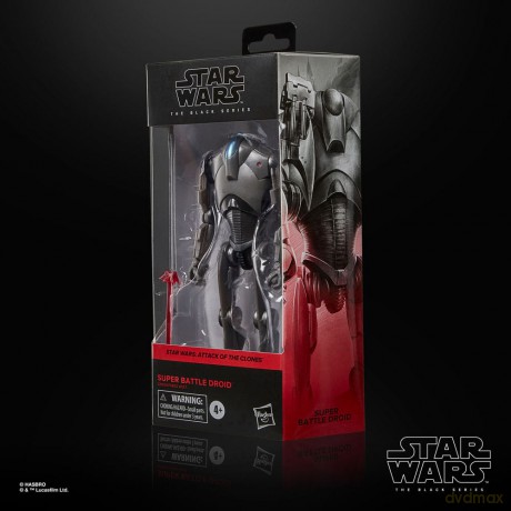 Star Wars Episode II Black Series Action Figure Super Battle Droid 15 cm