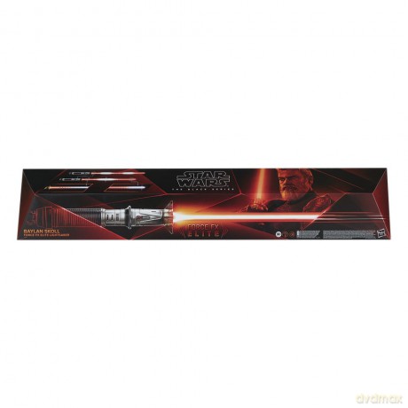 Star Wars: Ahsoka Black Series Replica Force FX Elite Lightsaber Baylan Skoll