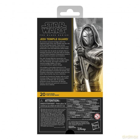 Star Wars: The Clone Wars Black Series Action Figure Jedi Temple Guard 15 cm