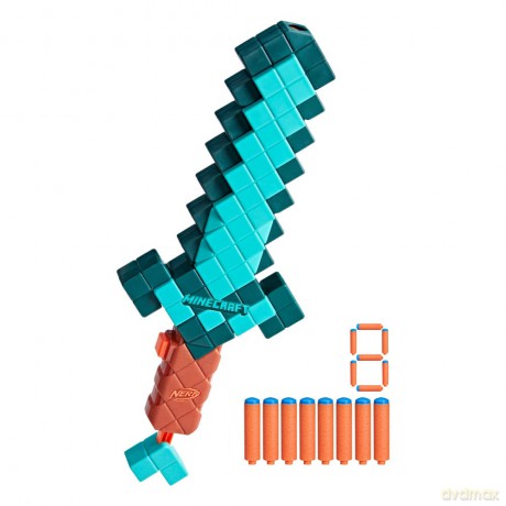 Minecraft NERF Dart-Firing Diamond Sword