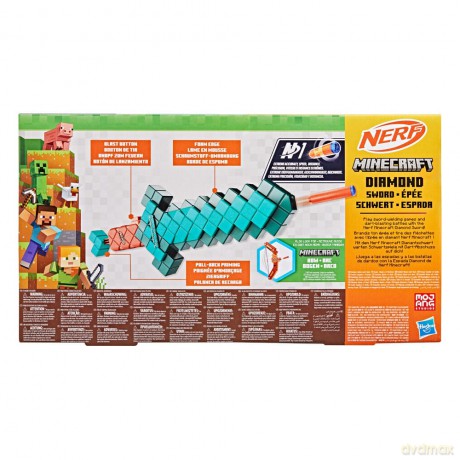 Minecraft NERF Dart-Firing Diamond Sword