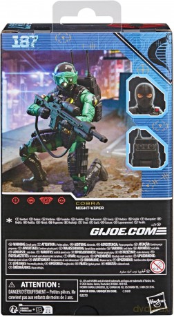 G.I. Joe Classified Series Action Figure Night-Viper 15 cm