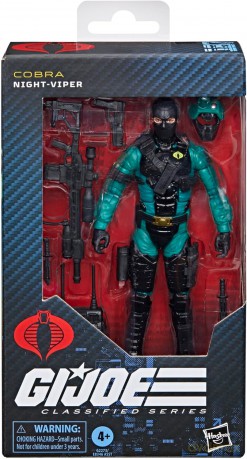 G.I. Joe Classified Series Action Figure Night-Viper 15 cm