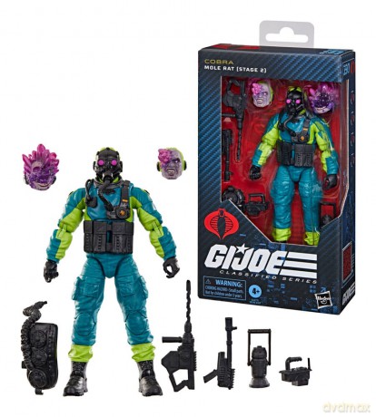 G.I. Joe Classified Series Action Figure Mole Rat (Stage 2) 15 cm