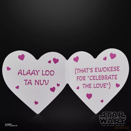 Star Wars Black Series Action Figure Ewok (Valentine's Day Edition) 15 cm