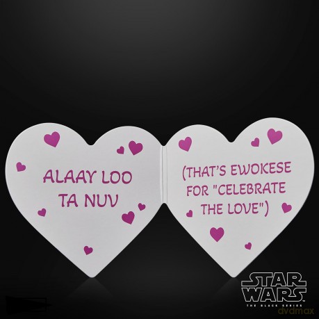 Star Wars Black Series Action Figure Ewok (Valentine's Day Edition) 15 cm
