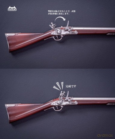 Pocket Art Action Action Figure 1/12 PA010 Maid Gunner FKEY 15 cm