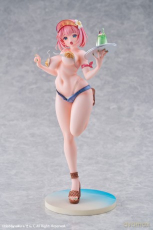 Original IllustrationPVC Statue 1/7 Summer Waiter illustration by Kink Limited Edition 25 cm