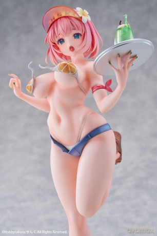Original IllustrationPVC Statue 1/7 Summer Waiter illustration by Kink Limited Edition 25 cm
