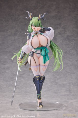 Original Character PVC Statue 1/6 Dokuganryu-chan Illustrated by Mataro Deluxe Edition 30 cm