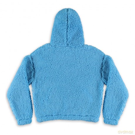 Sesame Street Teddy Hooded Sweater Cookie Monster Size M