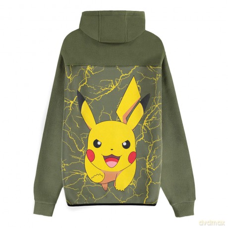 Pokémon Zipper Hoodie Pikachu Size S