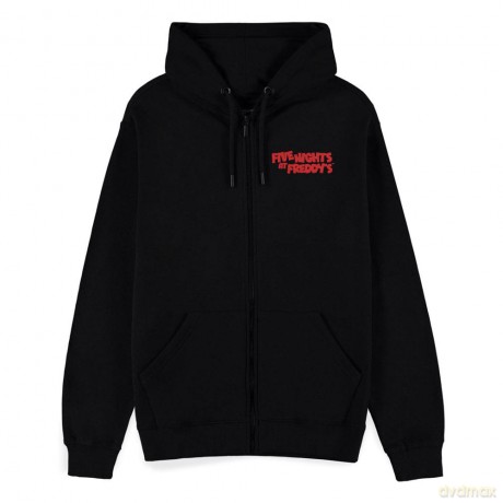 Five Nights at Freddy's Zipper Hoodie Can You Survive Size M